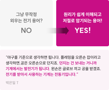 그냥 무작정 외우는 전기 용어? NO / 원리가 쉽게 이해되고 저절로 암기되는 용어! YES!