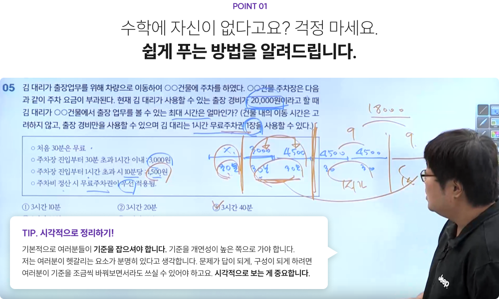 수학에 자신이 없다고요? 걱정 마세요. 쉽게 푸는 방법을 알려드립니다.